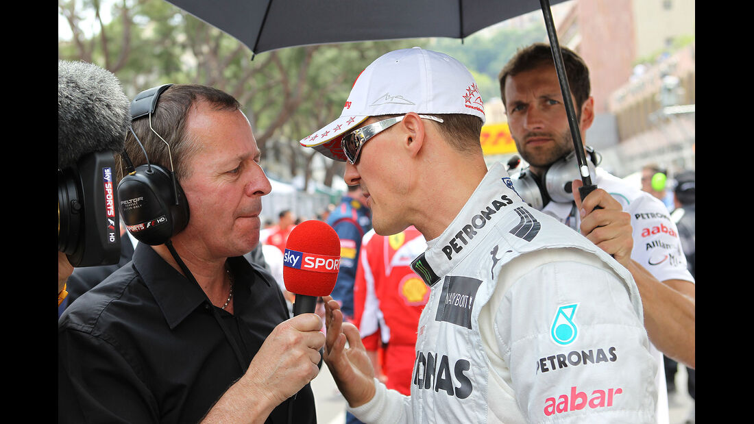 Martin Brundle, Michael Schumacher
