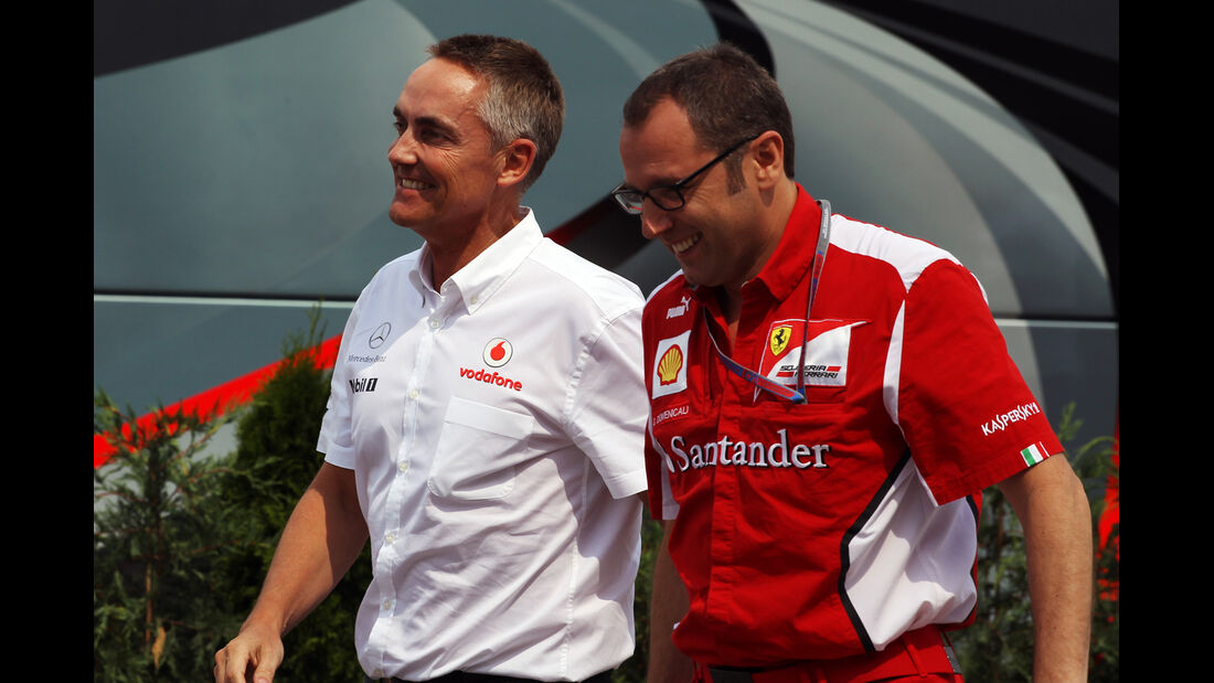 Martin Whitmarsh & Stefano Domenicali - Formel 1 - GP Ungarn - Budapest - 27. Juli 2012