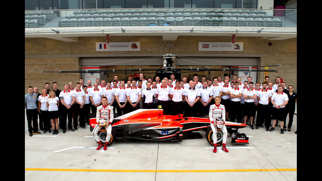 Marussia F1 Team - Teamfoto 2013