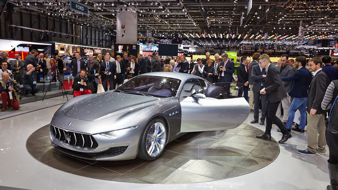 Maserati Alfieri, Genfer Autosalon, Messe, 2014