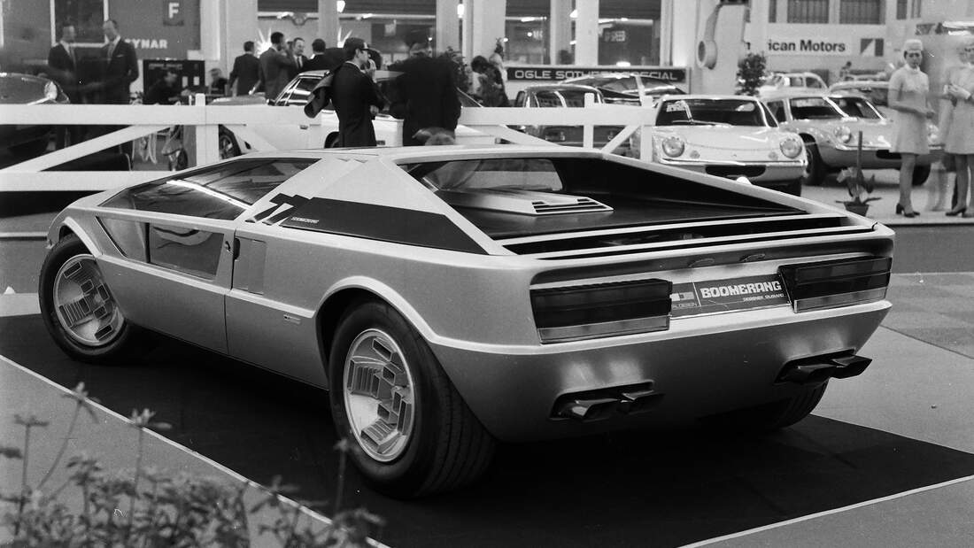 Maserati Boomerang Das verrückteste Cockpit der Welt AUTO MOTOR UND