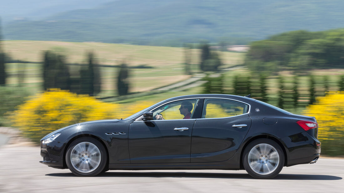 Maserati Ghibli Diesel, Seitenansicht