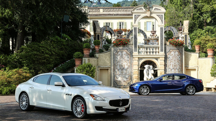 Maserati Quattroporte Und Maserati Ghibli Fahrbericht