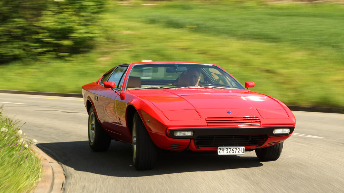 Maserati Khamsin, Frontansicht