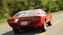 Maserati Khamsin, Heckansicht