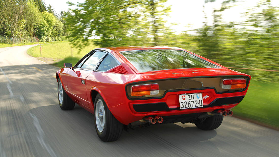 Maserati Khamsin im Fahrbericht Maserati mit Aussicht auto motor und