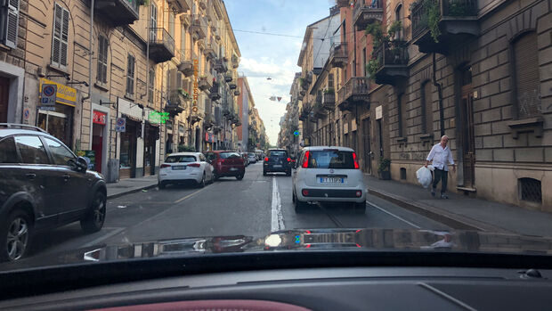 Maserati Levante GTS Turin Innenstadt