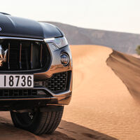 Maserati Levante Modelljahr 2018 Offroad Wüste Dubai