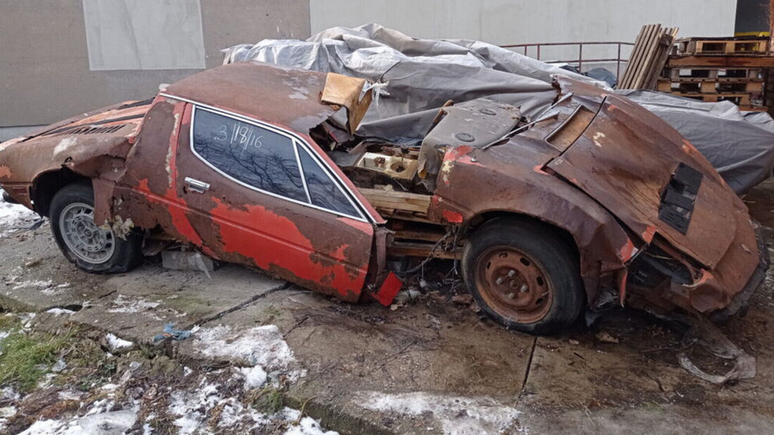 Maserati Merak SS Tipo AM122 Schrott Auktion