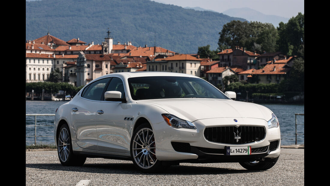 Maserati Quattroporte, Front