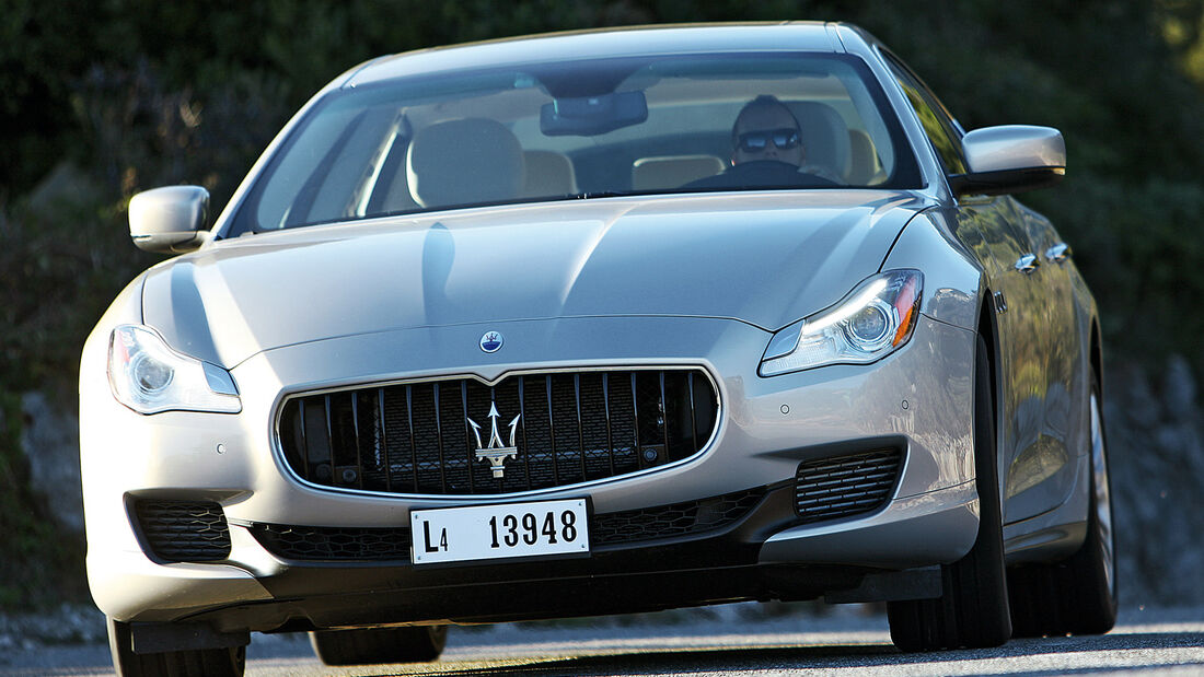 Maserati Quattroporte, Frontansicht
