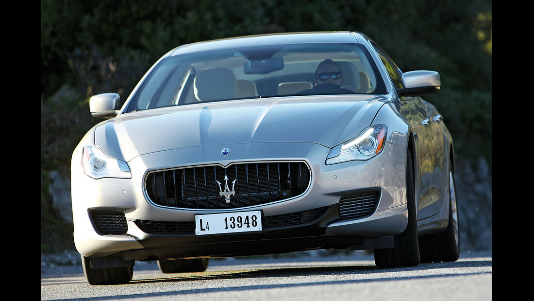 Maserati Quattroporte, Frontansicht