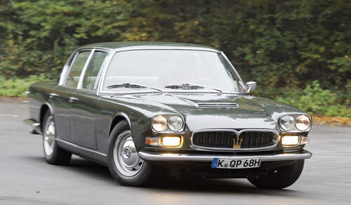 Maserati Quattroporte I, Frontansicht