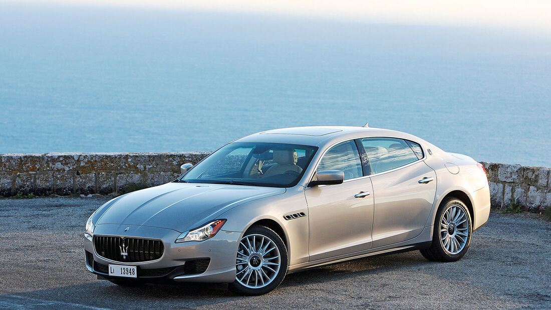Maserati Quattroporte, Seitenansicht
