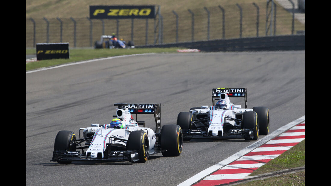 Massa & Bottas - GP China 2015