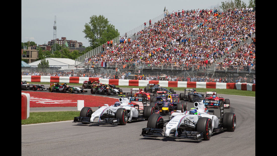 Massa & Bottas - GP Kanada 2014