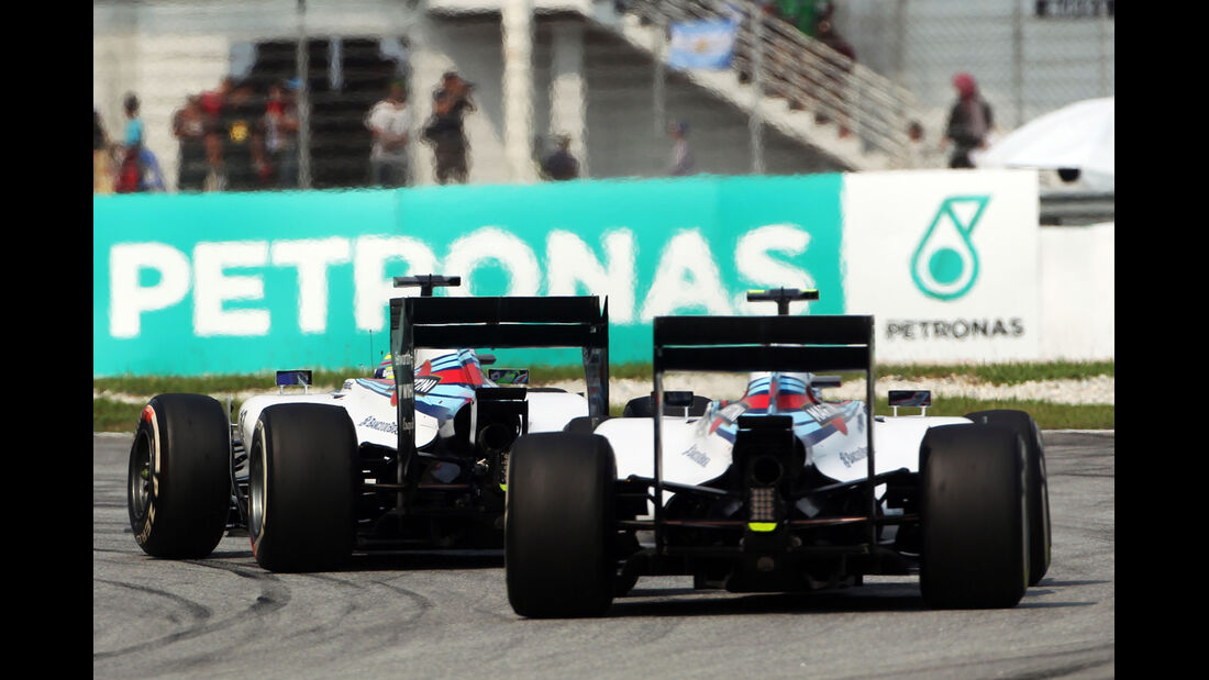 Massa & Bottas - GP Malaysia 2014