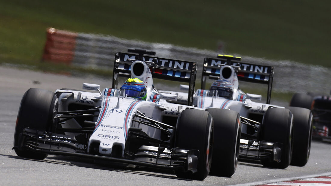 Massa & Bottas - Williams - GP Malaysia 2015