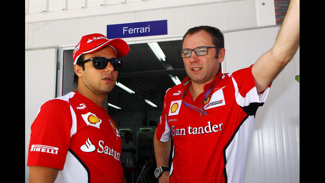 Massa & Domenicali - Ferrari - Formel 1 - GP Brasilien - Sao Paulo - 22. November 2012