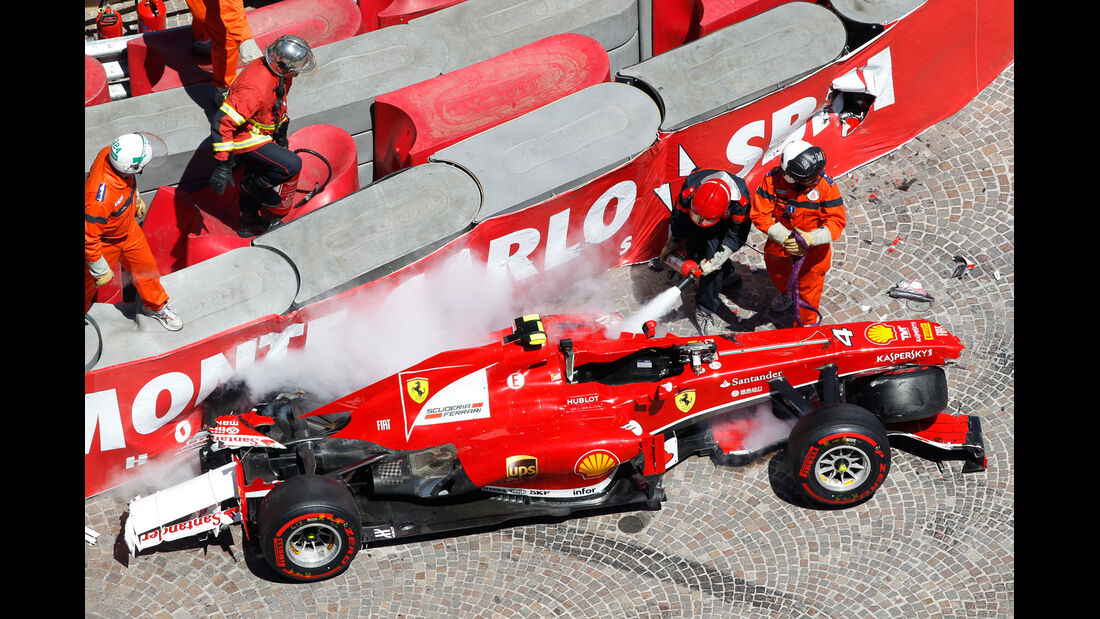 Massa - GP Monaco - Crash - 2013