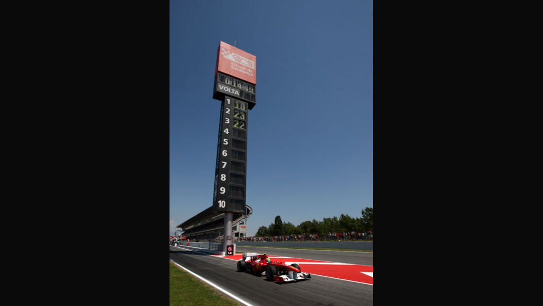 Massa GP Spanien 2011