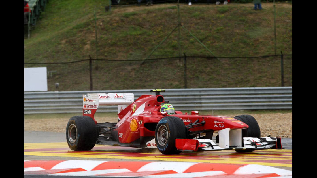 Massa - Noten - GP Ungarn - Formel 1 - 31.7.2011