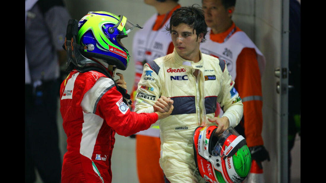 Massa & Perez GP Singapur 2011