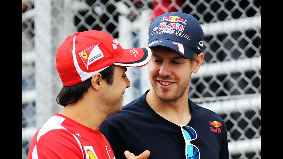Massa & Vettel GP Brasilien 2012