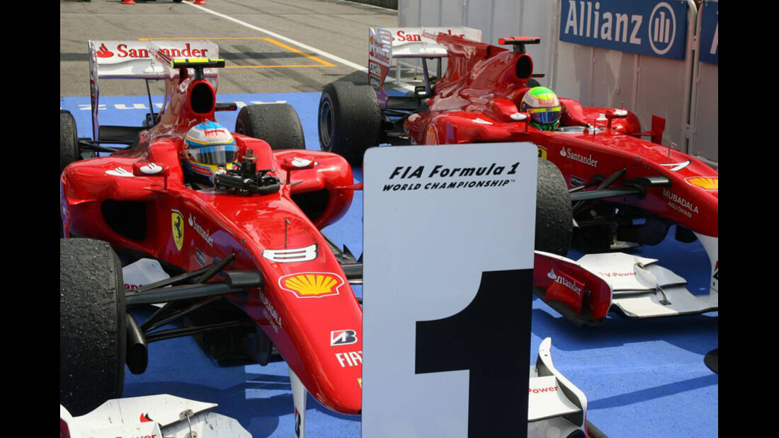 Massa und Alonso