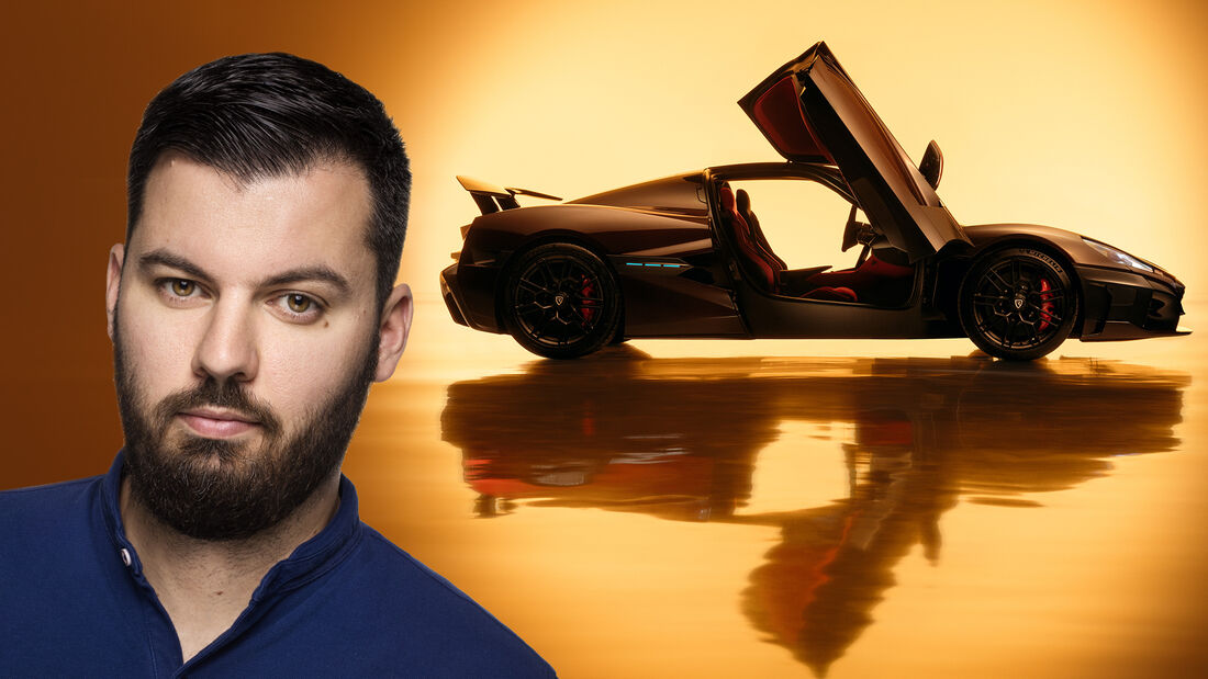 Mate Rimac Nevera Personalisiert