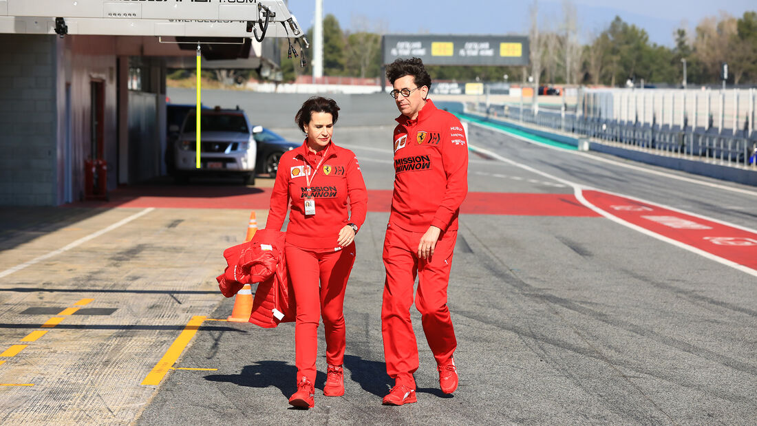 Mattia Binotto - Ferrari - F1-Test - Barcelona - 21. Februar 2020