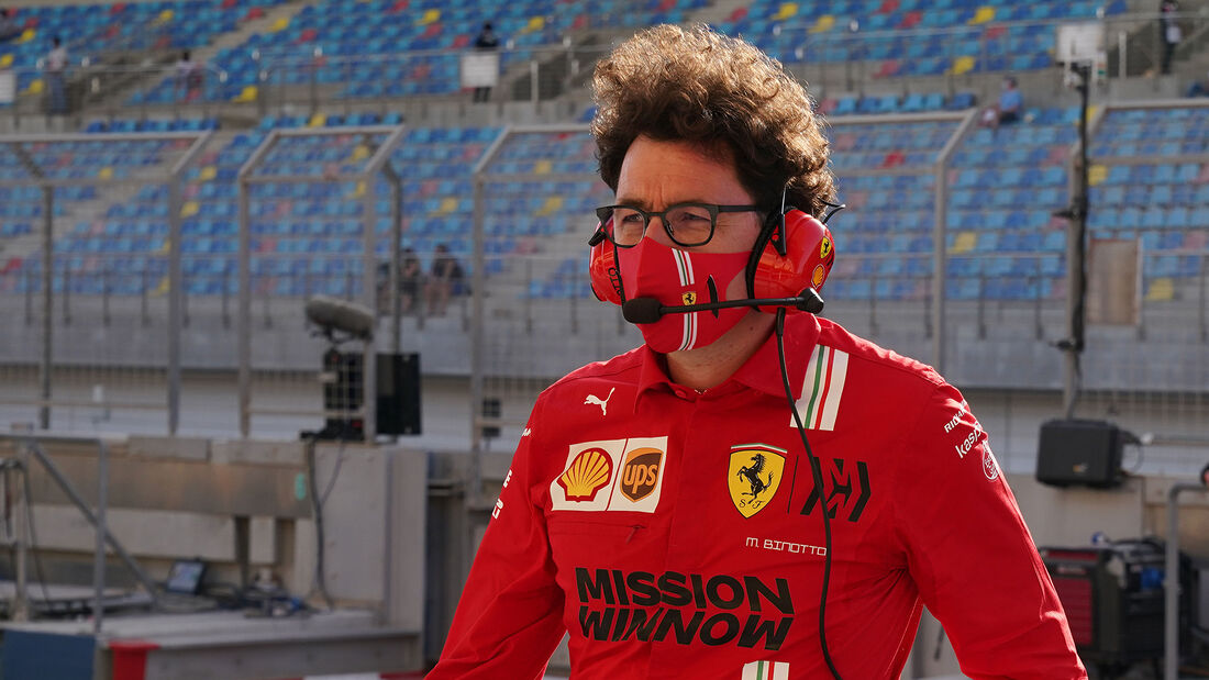 Mattia Binotto - Ferrari - Formel 1 - GP Bahrain - Qualifying - Samstag - 27.3.2021 