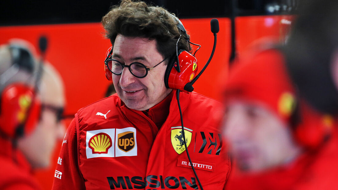 Mattia Binotto - Ferrari - Testfahrten - Barcelona 2020