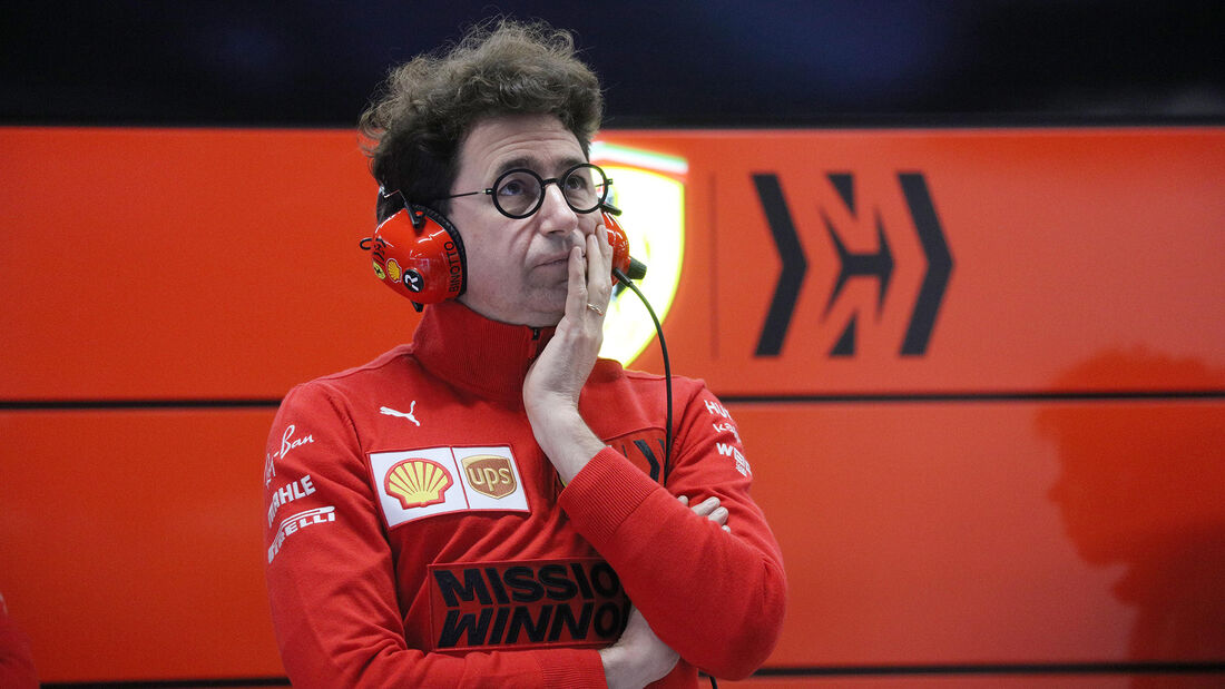 Mattia Binotto - Ferrari - Testfahrten - Barcelona 2020