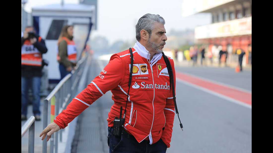 Maurizio Arrivabene - Ferrari - F1-Test - Barcelona - 27. Februar 2017