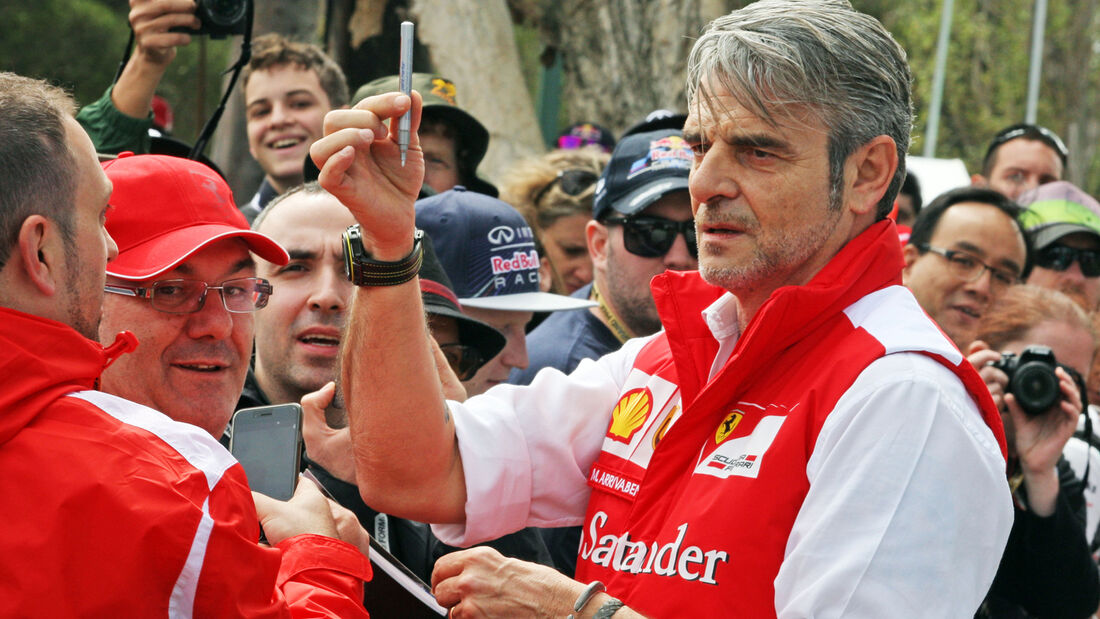 Maurizio Arrivabene - Ferrari - Formel 1 - GP Australien - 12. März 2015