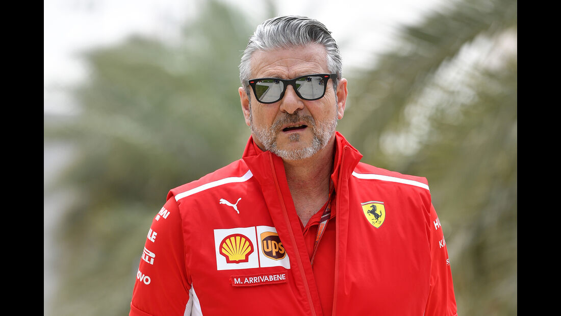 Maurizio Arrivabene - Ferrari - Formel 1 - GP Bahrain - 5. April 2018