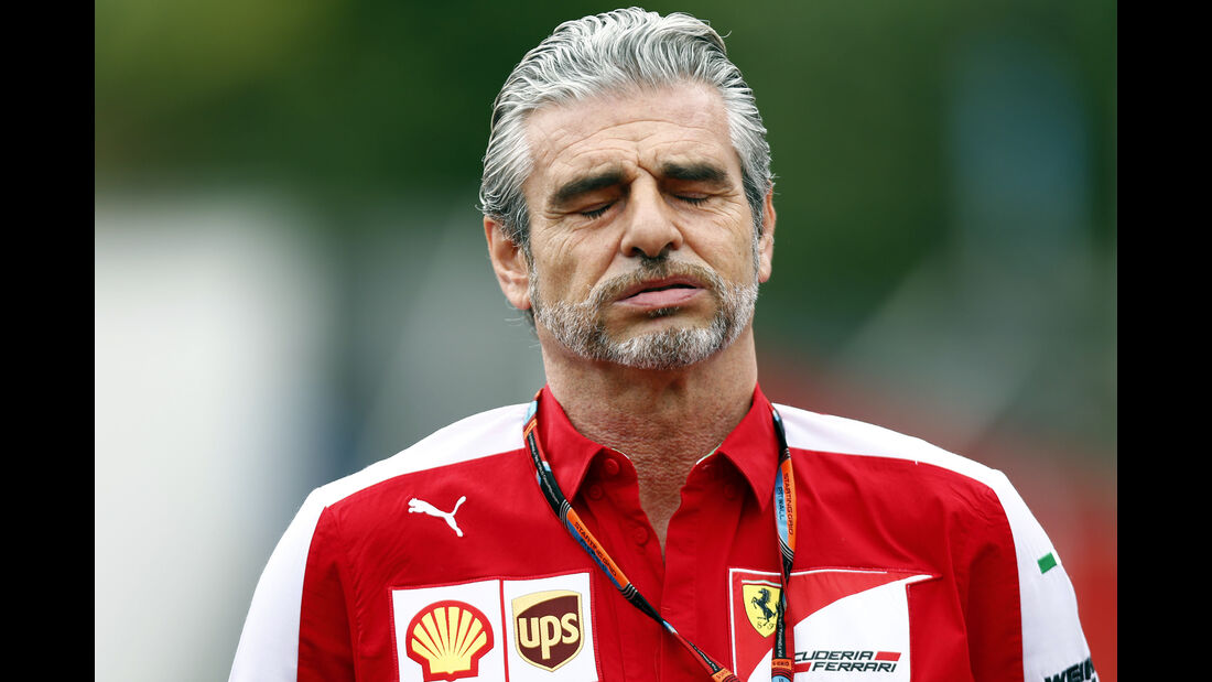 Maurizio Arrivabene - Ferrari - Formel 1 - GP Monaco - Samstag- 23. Mai 2015