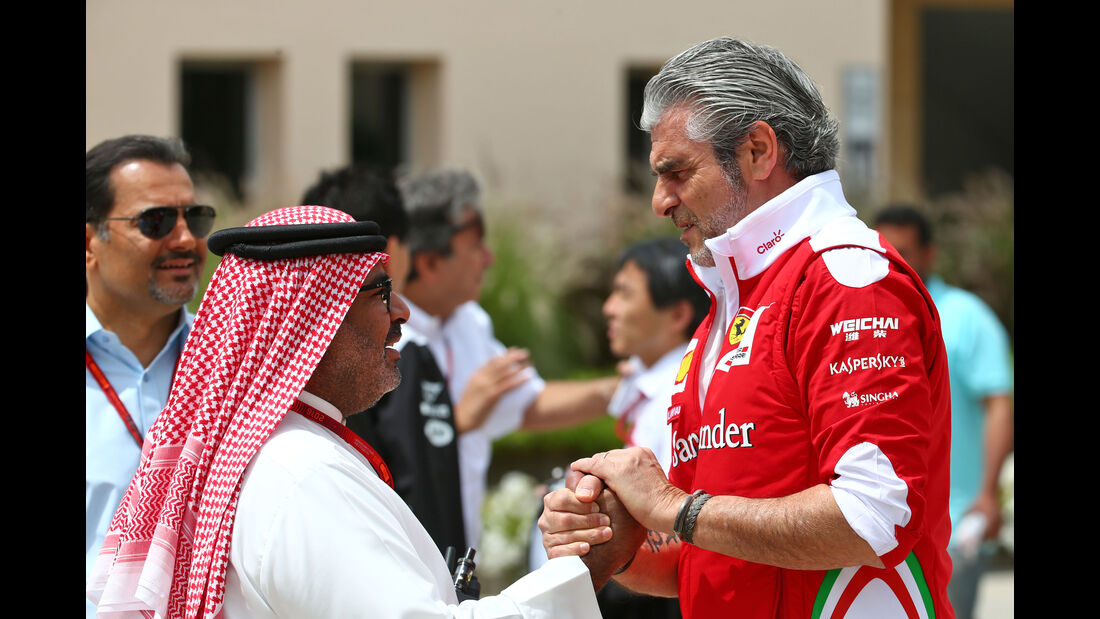 Maurizio Arrivabene - Ferrari - GP Bahrain - Formel 1 - 1. April 2016