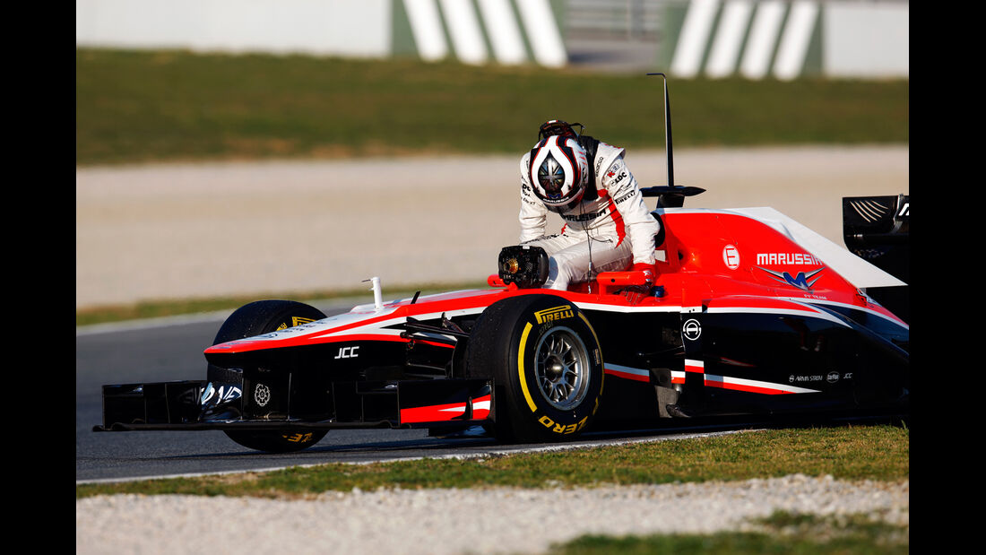 Max Chilton - Barcelona F1 Test 2013