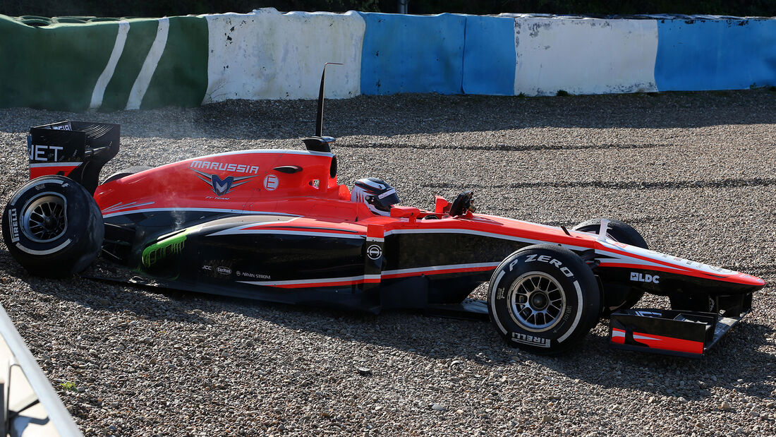 Max Chilton - F1-Test Jerez 2013