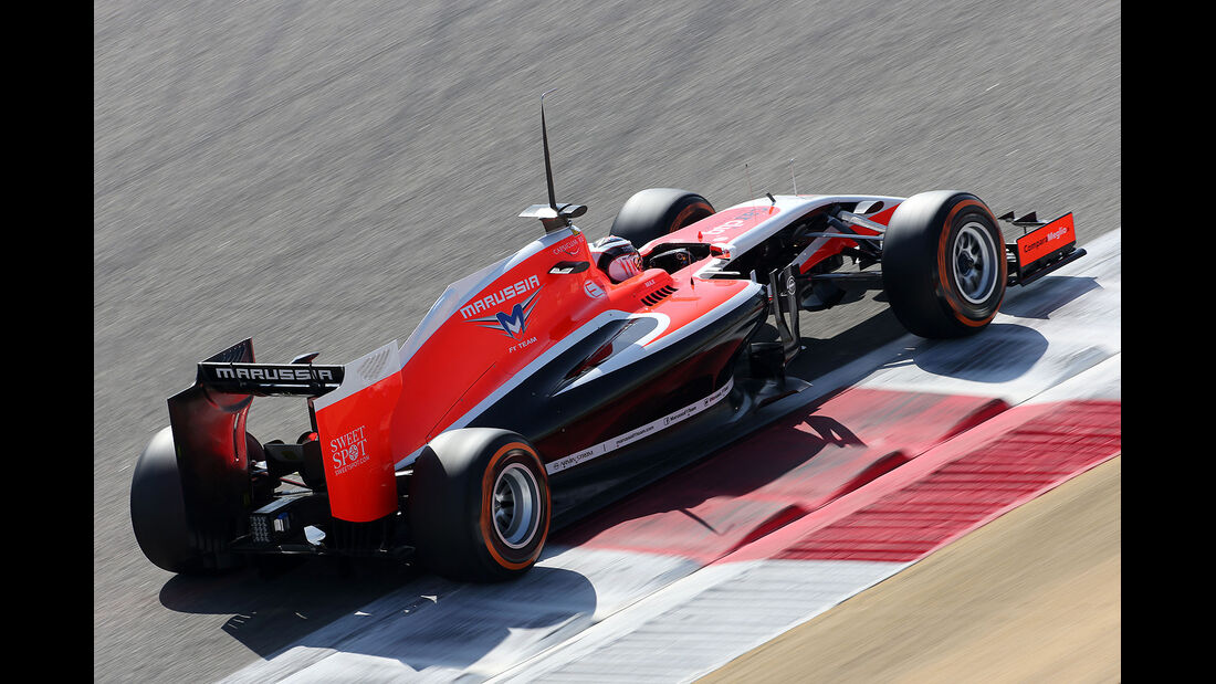 Max Chilton - Marussia - Formel 1 - Bahrain - Test - 21. Februar 2014