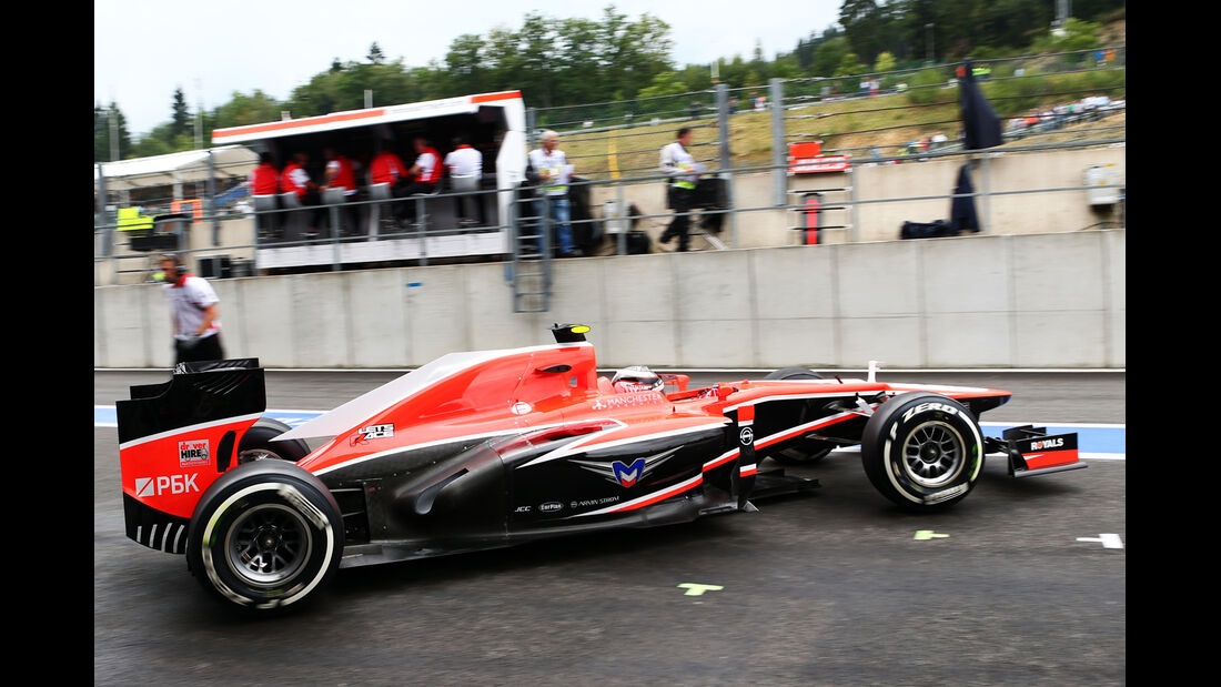 Max Chilton - Marussia - Formel 1 - GP Belgien - Spa-Francorchamps - 24. August 