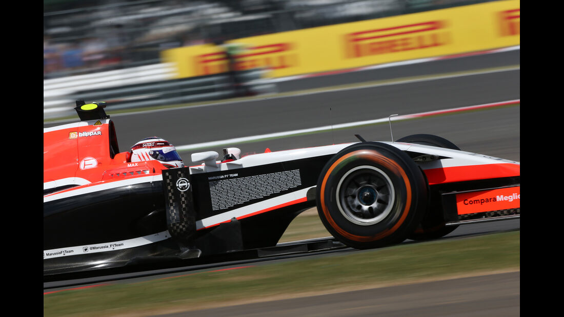 Max Chilton - Marussia - Formel 1 - GP England  - Silverstone - 4. Juli 2014c