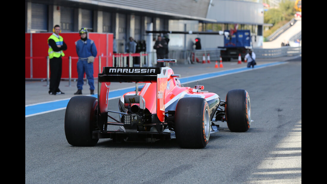 Max Chilton - Marussia - Formel 1 - Jerez - Test - 30. Januar 2014