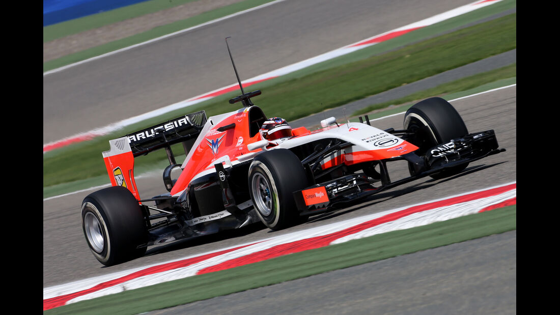 Max Chilton - Marussia - Formel 1 - Test 1 - GP Bahrain 2014