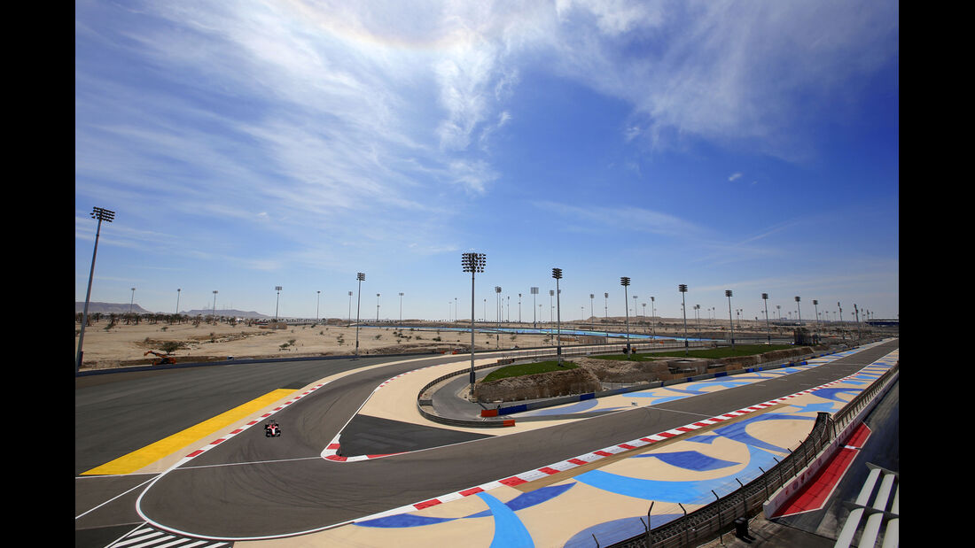Max Chilton - Marussia - Formel 1 - Test 1 - GP Bahrain 2014