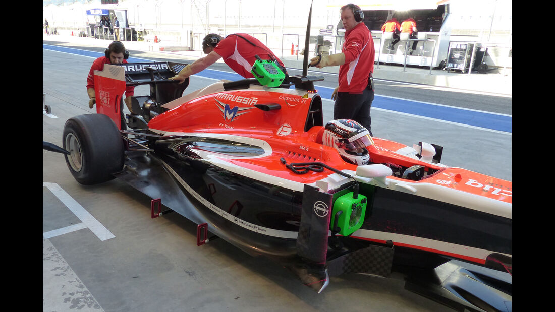 Max Chilton - Marussia - Formel 1 - Test - Bahrain - 21. Februar 2014