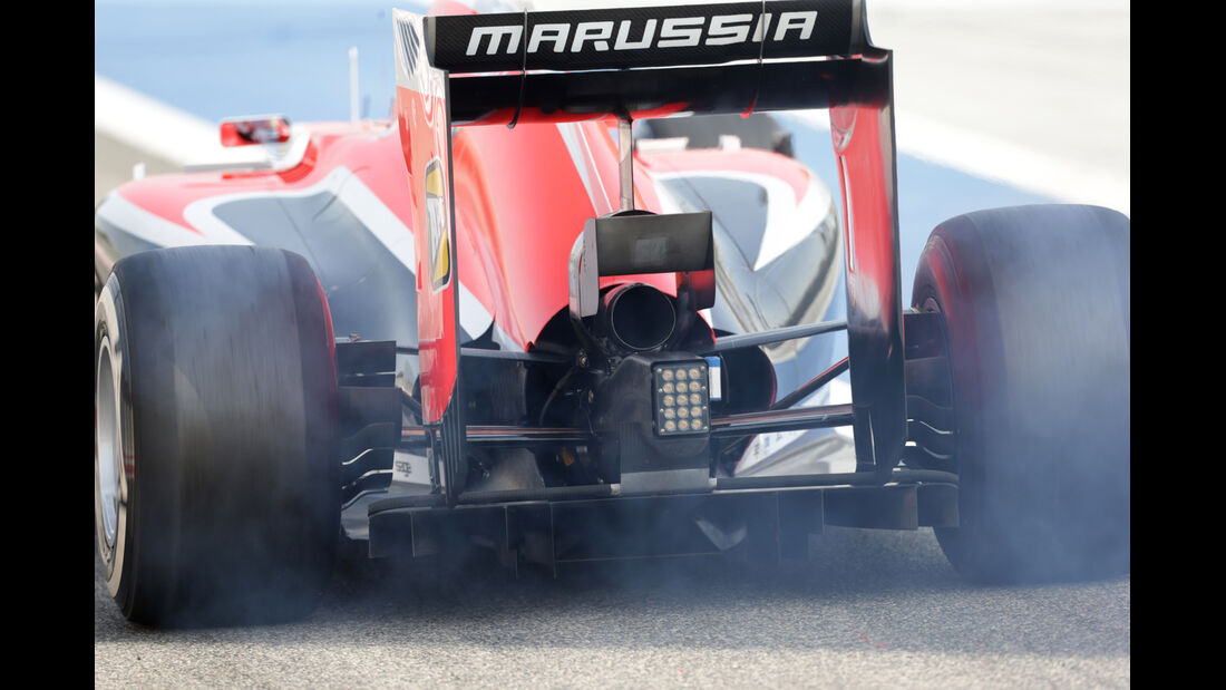 Max Chilton - Marussia - Formel 1 - Test - Bahrain - 27. Februar 2014 