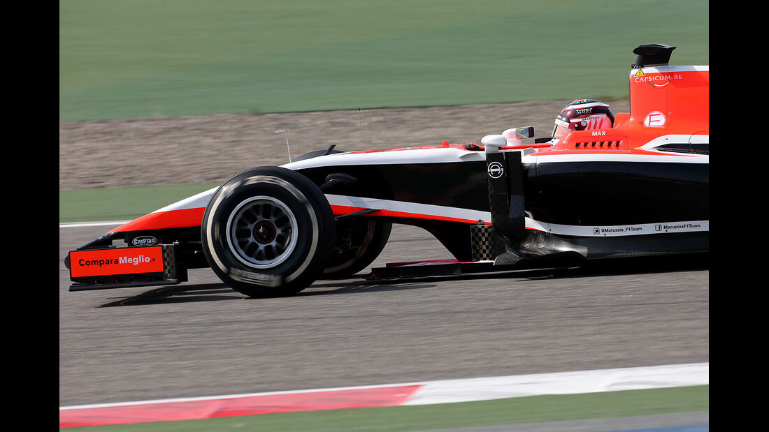 Max Chilton - Marussia - Formel 1 - Test - Bahrain - 27. Februar 2014